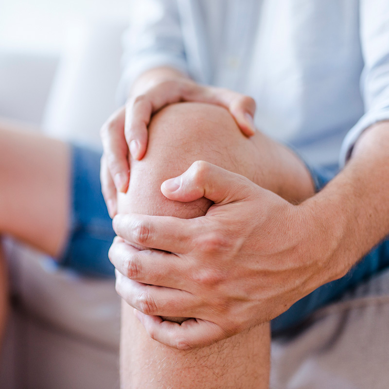 Höft-, knä- och fotskador